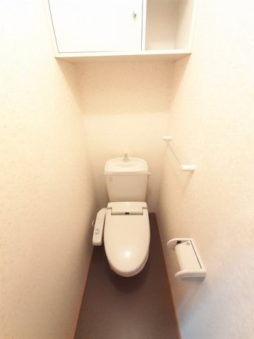 トイレ　ゆったりとした空間のトイレです