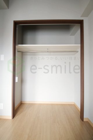 収納　たっぷりとした収納スペースです