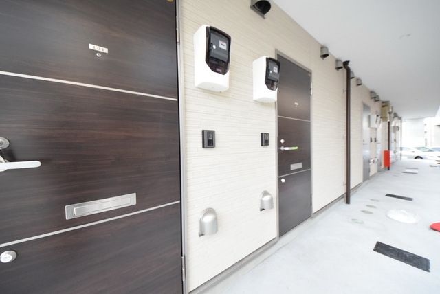 エントランス　綺麗な建物です