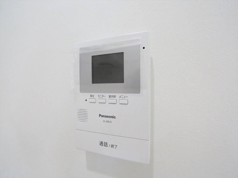 セキュリティ　ＴＶモニター付インターホン　同仕様写真