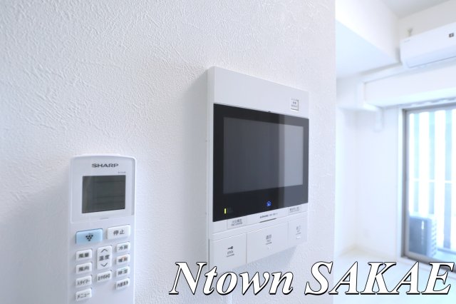 セキュリティ　モニター付きインターホンです