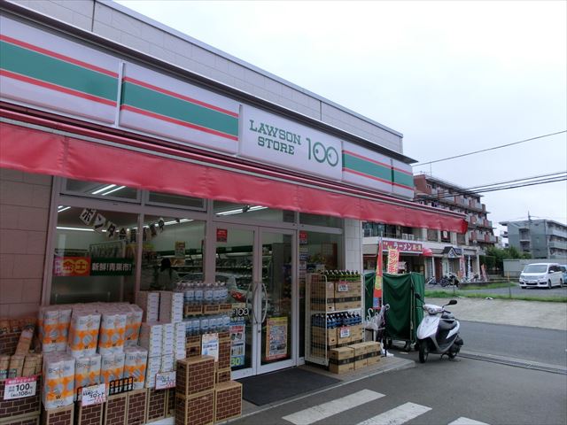 コンビニ　ローソンストア100筑波大学前店（コンビニ）まで153m