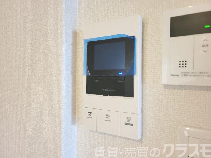 セキュリティ　来訪者が確認できるモニターホン♪