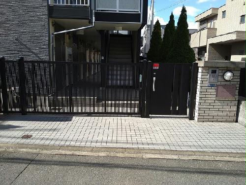 セキュリティ　オートロックゲート