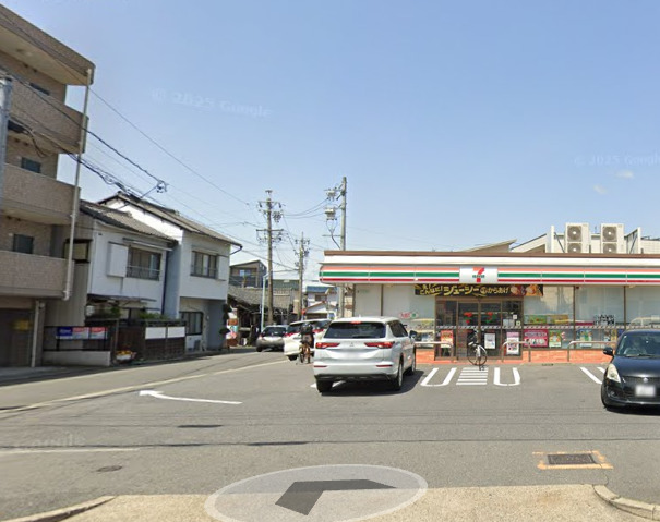 コンビニ　セブンイレブン 名古屋牛田通店（コンビニ）まで248m
