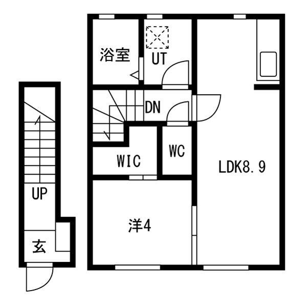 EQUUSAの間取り写真