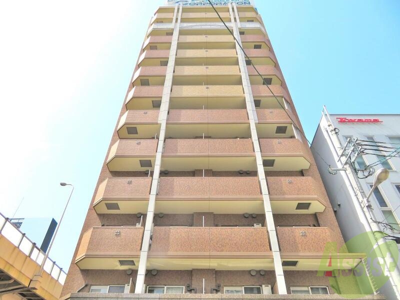 建物外観　大阪市北区豊崎。プレサンス梅田北パワーゲート