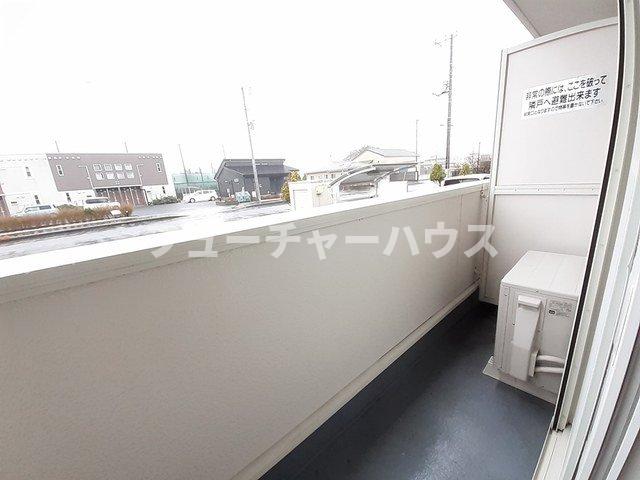 バルコニー　バルコニー付きです