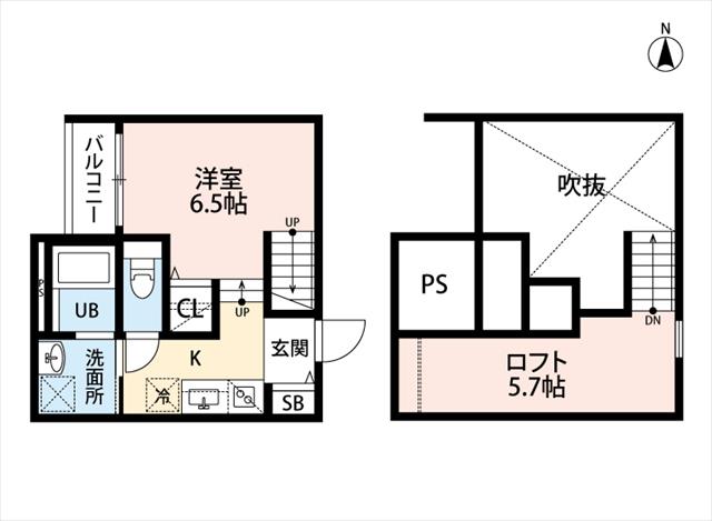 ＪＲ豊肥本線 南熊本駅 徒歩9分 2階建 築8年の間取り写真
