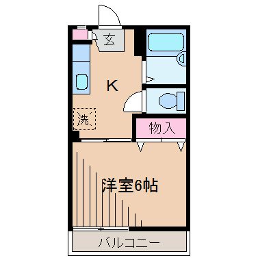 ヒルトップ妙蓮寺の間取り写真