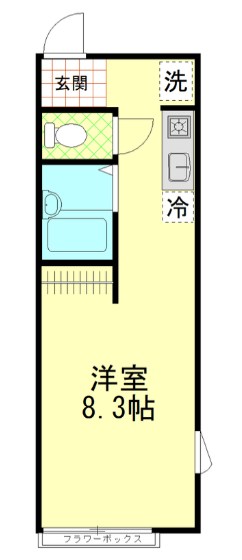 カーサマロンの間取り写真