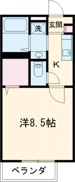 エルメゾン三番町の間取り写真