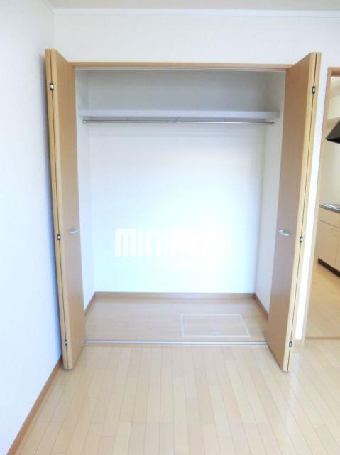 収納　広めのクローゼットで楽々収納できます