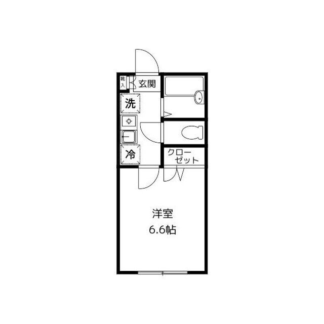 都営浅草線 本所吾妻橋駅 徒歩3分 3階建 築24年の間取り写真