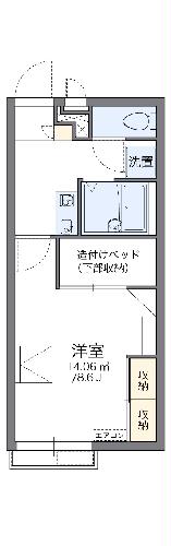 【レオパレスサンサーラの間取り】