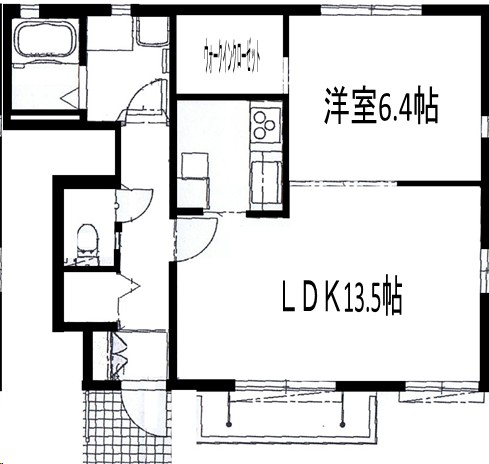 サンフレックスDの間取り