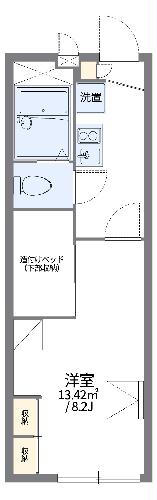 レオパレス富＆義の間取り