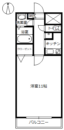 総社駅前ビルの間取り