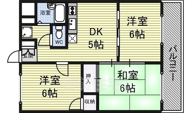 センチュリーハイツの間取り