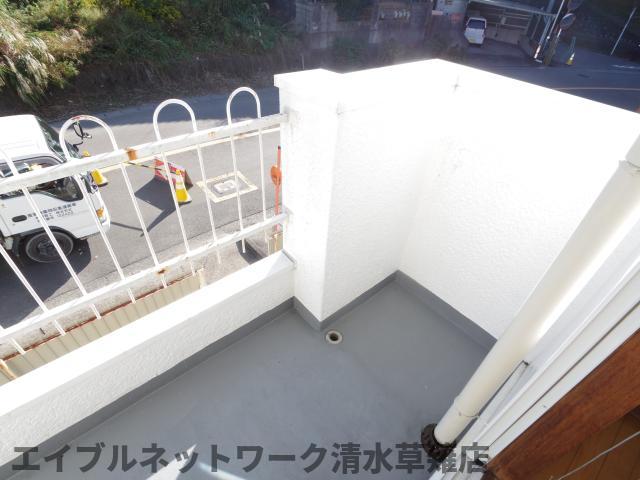 バルコニー　落ち着いた時間を過ごせるバルコニーです