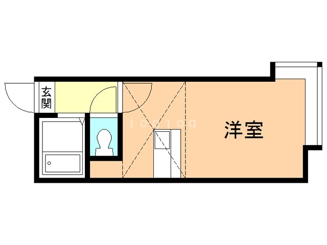 ＡＭＳ緑Ａ棟の間取り