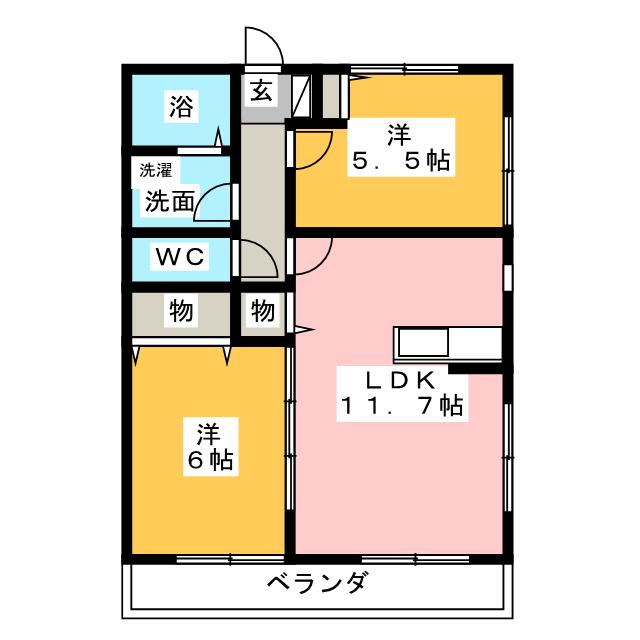 コンフォース・南の間取り