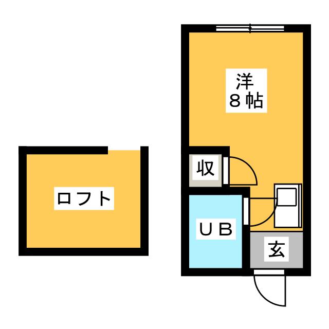 サンサーラ籠上の間取り