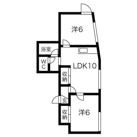 ドミール前田の間取り