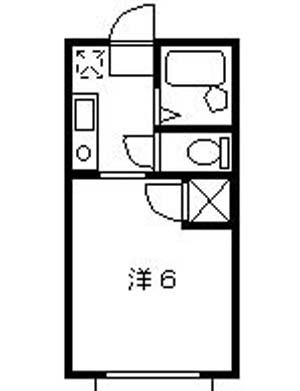 さいたま市桜区山久保のアパートの間取り