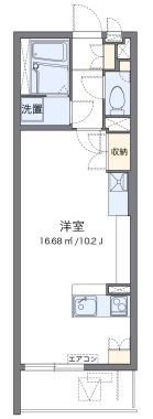 川崎市幸区南加瀬のマンションの間取り