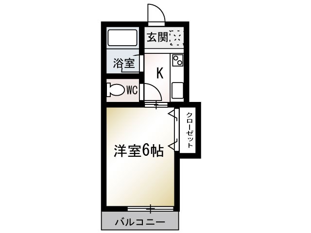 スペース上大槻の間取り