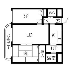 グローリ貴24の間取り