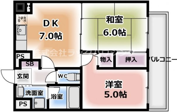 アティーナ守口の間取り