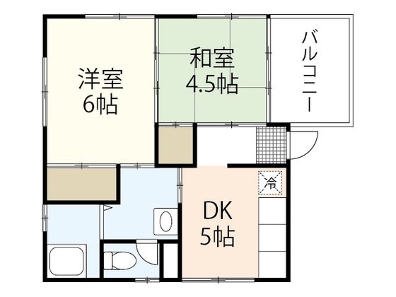 古本三ビルの間取り