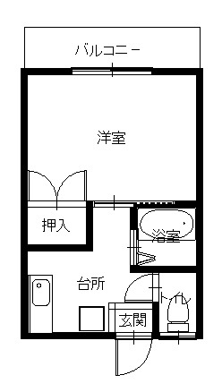 サニーヒル本河内の間取り