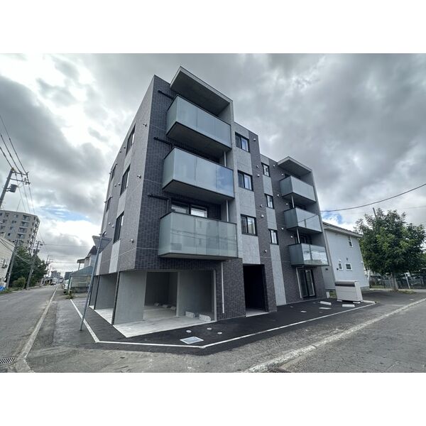 建物外観　ガス使用料金上限プラン導入で光熱費が経済的