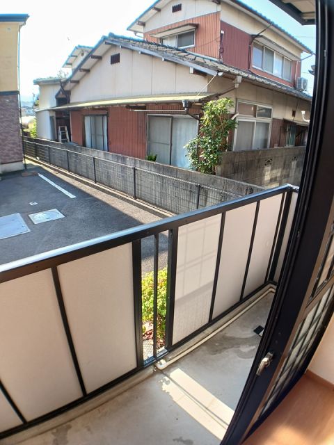 【サニーキャッスル　IIのバルコニー】