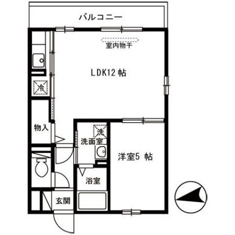 レフィナードカルチェB棟の間取り