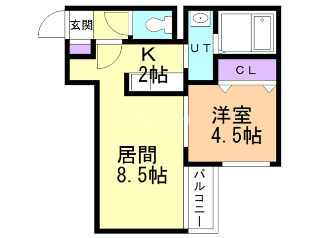 サンルーチェ山鼻の間取り