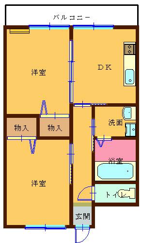 アーバングリーンの間取り