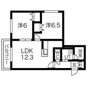 バーニーズ　メルシーの間取り