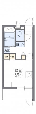 レオパレスアルミックIIの間取り