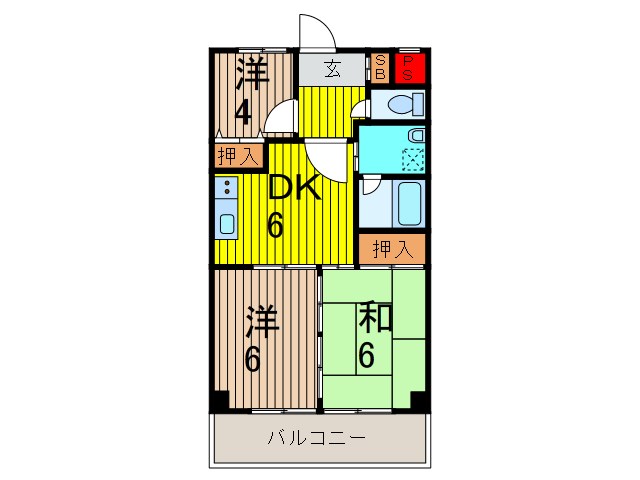 【マグノリアハイツの間取り】