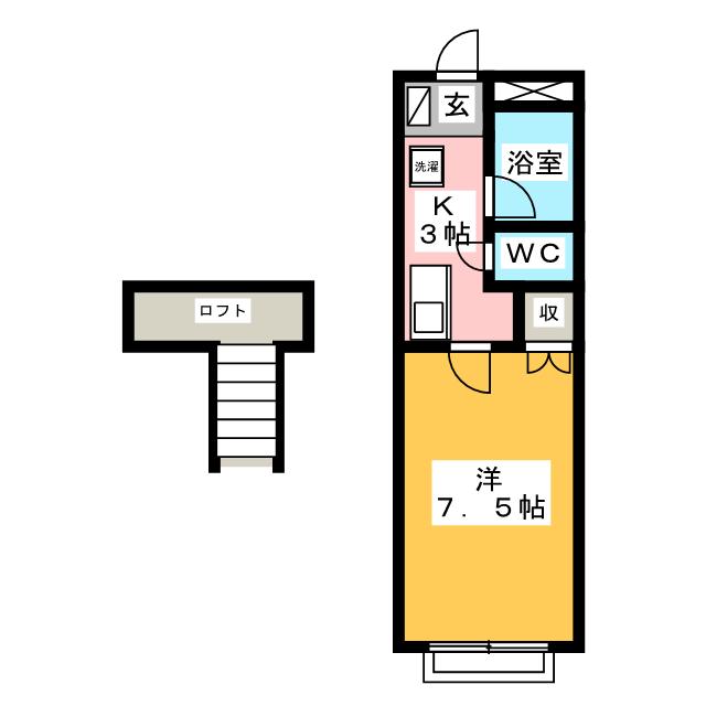 メゾンアゼリアの間取り