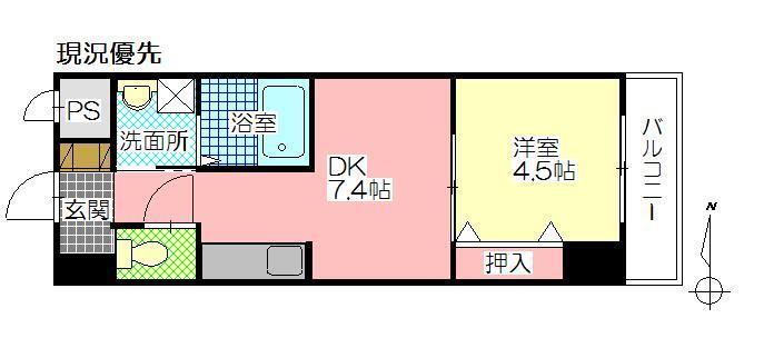 トレステーラ　ラ・プラージュの間取り