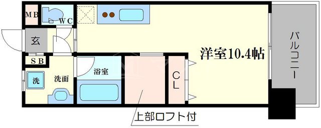 アローフィールズ壱番館の間取り