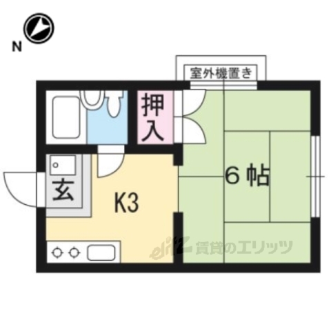 カーサブランカの間取り