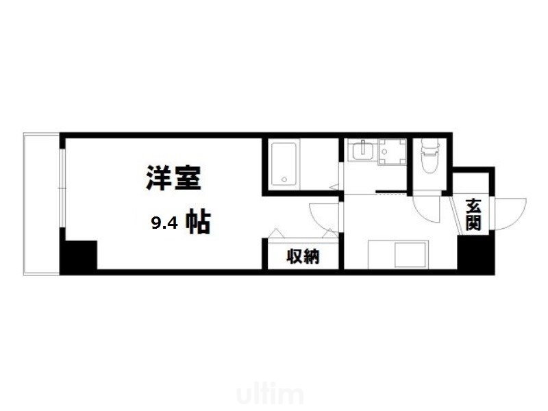 エスカーサ京都西陣の間取り