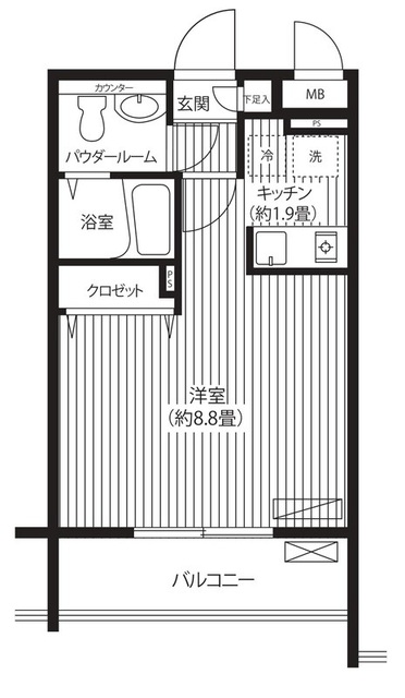 【プロスパー下井草の間取り】