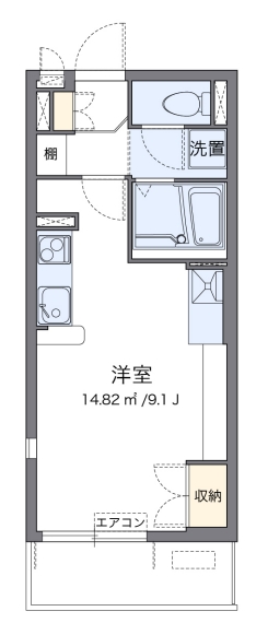 日野万願寺の間取り